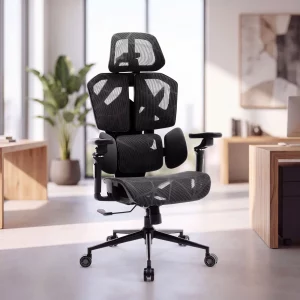 TitanMesh Pro Irodai forgószék oldalpárnával - fekete - 119 x 72 x 73 cm BeMaDa BMD1123BK