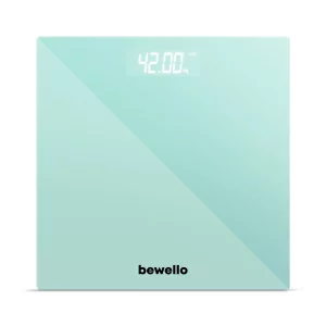 Személymérleg - 180 kg - elemes - üveg Bewello BW3014