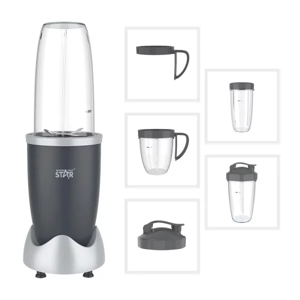 WinningStar - Multifunkcionális turmixgép - 0,95 L + 0,7 L + 0,53 L - 900 W WinningStar DA01174