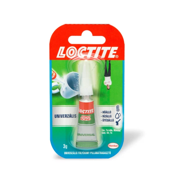 Univerzális folyékony pillanatragasztó Loctite H1409560