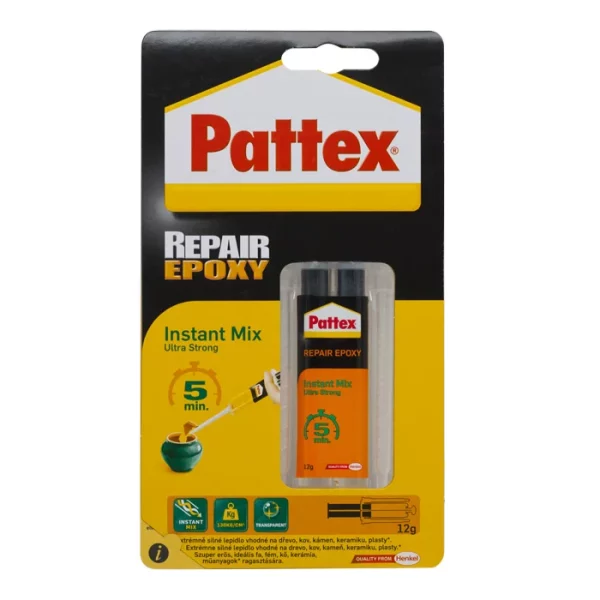 Pattex Univerzális epoxi ragasztó keverőszárral Pattex H1519057