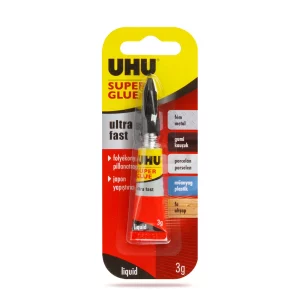 Super Glue pillanatragasztó 3 g liquid UHU U36700