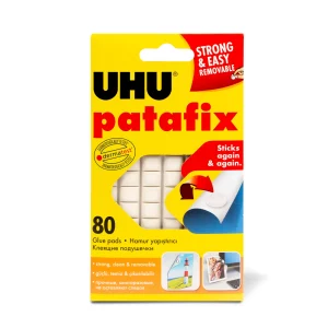 Patafix fehér gyurmaragasztó - 80 db / csomag UHU U39125