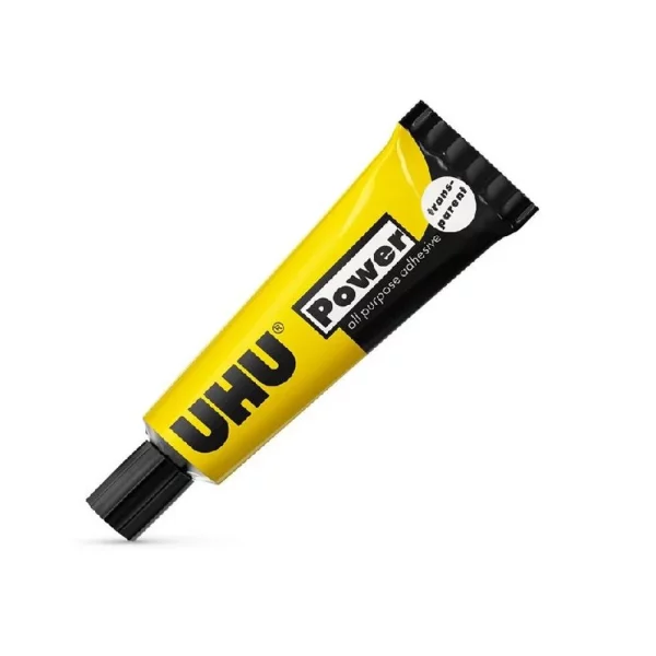 UHU POWER TRANSPARENT Univerzális átlátszó ragasztó - 45 g UHU U40328
