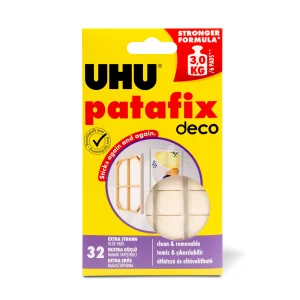 Patafix homedeco - fehér gyurmaragasztó - 32 db / csomag UHU U40660