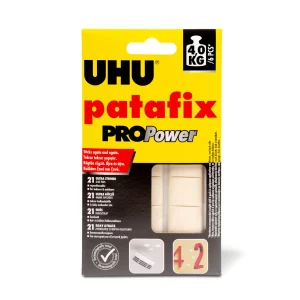 Patafix PROPower - fehér gyurmaragasztó - 21 db / csomag UHU U40790